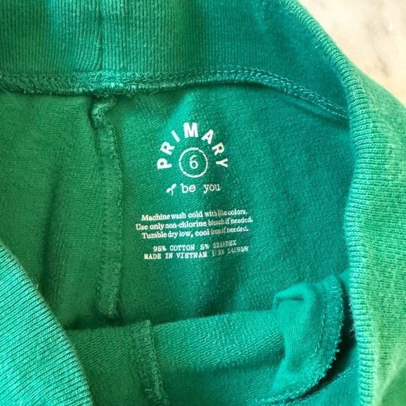 Lot of PRIMARY Kids' Clothing Boys Sizes 6 / 7 - Graphic Tee, Shorts (2), Pants - Picture 6 of 14